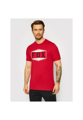 Fox Racing Тишърт Emblem 26972 Червен Regular Fit - Pepit.bg