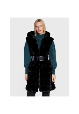 Fracomina Елек FR22WC4007W54801 Черен Regular Fit - Pepit.bg