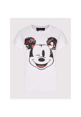 Fracomina Тишърт DISNEY FD22ST3054J401N5 Бял Regular Fit - Pepit.bg