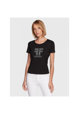 Fracomina Тишърт FR23ST3002J40108 Черен Regular Fit - Pepit.bg