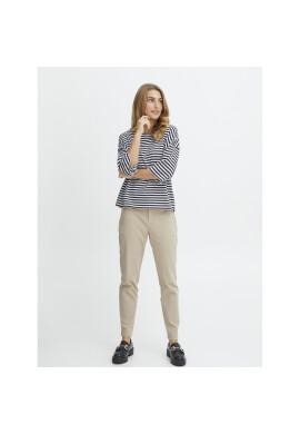 Fransa Блуза 20611666 Тъмносин Relaxed Fit - Pepit.bg