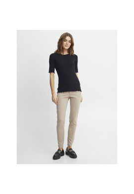 Fransa Блуза 20611874 Черен Regular Fit - Pepit.bg