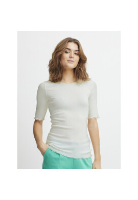 Fransa Блуза 20611874 Екрю Regular Fit - Pepit.bg