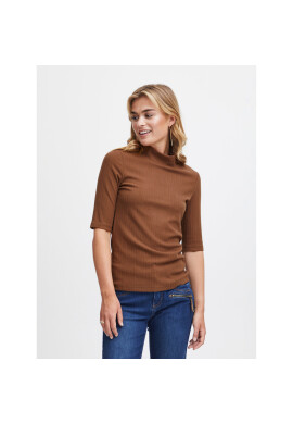 Fransa Блуза 20612503 Кафяв Regular Fit - Pepit.bg
