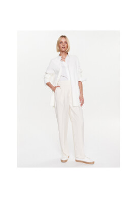 Fransa Кардиган 20612324 Бял Relaxed Fit - Pepit.bg