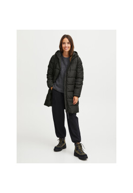 Fransa Пухено яке 20612163 Черен Regular Fit - Pepit.bg
