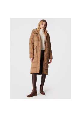 Fransa Пухено яке Bella 20610818 Кафяв Regular Fit - Pepit.bg