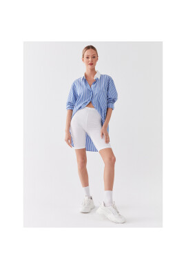 Fransa Спортни шорти 20601023 Бял Slim Fit - Pepit.bg