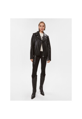 Fransa Текстилни панталони 20608336 Черен Slim Fit - Pepit.bg