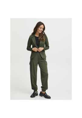 Fransa Текстилни панталони 20612726 Зелен Regular Fit - Pepit.bg