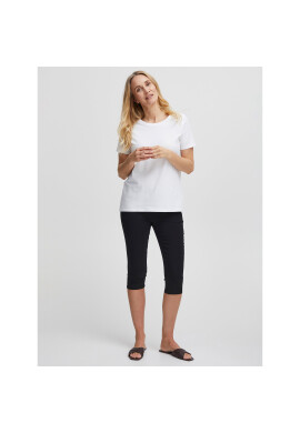 Fransa Тишърт 20605388 Бял Regular Fit - Pepit.bg