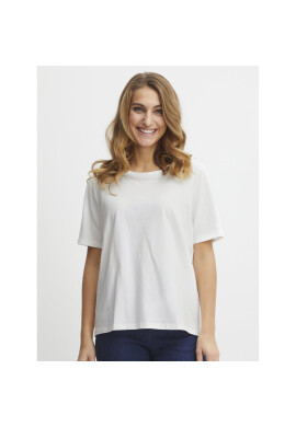 Fransa Тишърт 20611861 Бял Regular Fit - Pepit.bg