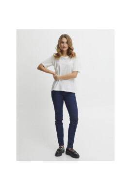 Fransa Тишърт 20611861 Бял Regular Fit - Pepit.bg
