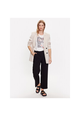 Fransa Тишърт 20611872 Бял Regular Fit - Pepit.bg