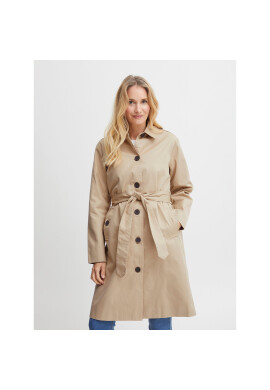 Fransa Тренч 20611623 Кафяв Regular Fit - Pepit.bg