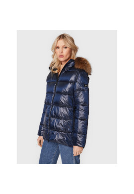 Frieda & Freddies Пухено яке 8715C Тъмносин Regular Fit - Pepit.bg