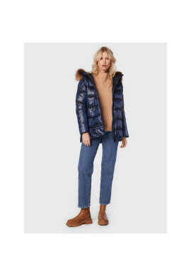 Frieda & Freddies Пухено яке 8715C Тъмносин Regular Fit - Pepit.bg