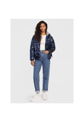 Frieda & Freddies Пухено яке 8720 Тъмносин Regular Fit - Pepit.bg