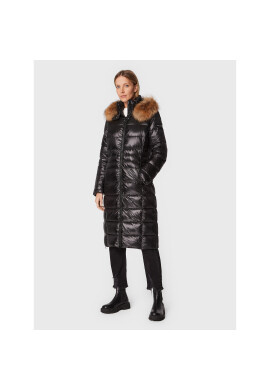 Frieda & Freddies Пухено яке 8880C Черен Regular Fit - Pepit.bg