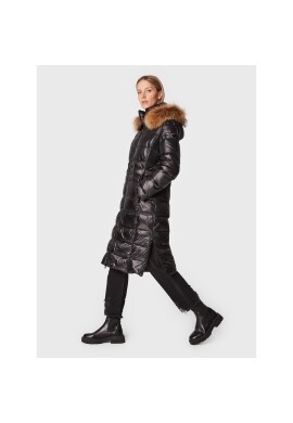 Frieda & Freddies Пухено яке 8880C Черен Regular Fit - Pepit.bg
