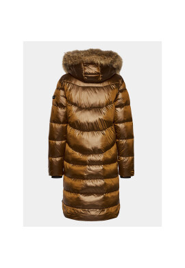 Frieda & Freddies Пухено яке 1847C Кафяв Regular Fit - Pepit.bg