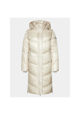Frieda & Freddies Пухено яке 1870A Екрю Regular Fit - Pepit.bg