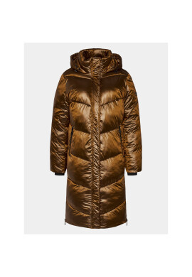 Frieda & Freddies Пухено яке 1870A Кафяв Regular Fit - Pepit.bg