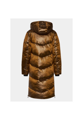 Frieda & Freddies Пухено яке 1870A Кафяв Regular Fit - Pepit.bg