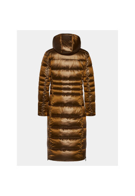 Frieda & Freddies Пухено яке 1880A Кафяв Regular Fit - Pepit.bg