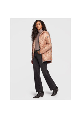 Frieda & Freddies Пухено яке 8710 Кафяв Regular Fit - Pepit.bg