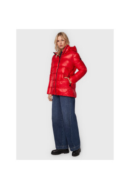Frieda & Freddies Пухено яке 8715A Червен Regular Fit - Pepit.bg