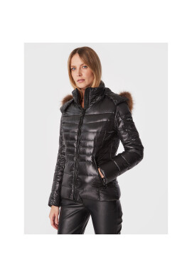 Frieda & Freddies Пухено яке 8731C Черен Slim Fit - Pepit.bg