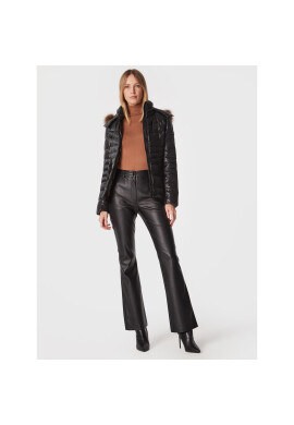 Frieda & Freddies Пухено яке 8731C Черен Slim Fit - Pepit.bg