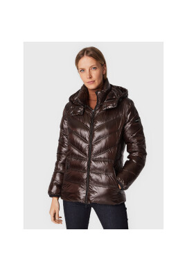 Frieda & Freddies Пухено яке 8746 Кафяв Regular Fit - Pepit.bg
