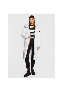 Frieda & Freddies Пухено яке 8816 Бял Regular Fit - Pepit.bg
