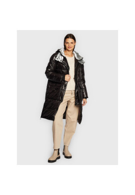 Frieda & Freddies Пухено яке 8826 Черен Regular Fit - Pepit.bg