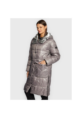 Frieda & Freddies Пухено яке 8826 Сив Regular Fit - Pepit.bg