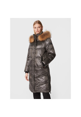 Frieda & Freddies Пухено яке 8870C Сив Regular Fit - Pepit.bg