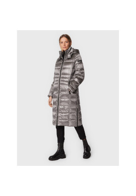 Frieda & Freddies Пухено яке 8880A Сребрист Regular Fit - Pepit.bg