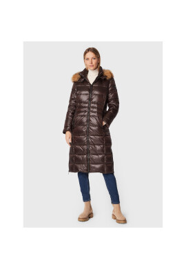 Frieda & Freddies Пухено яке 8880C Кафяв Regular Fit - Pepit.bg