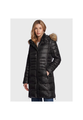 Frieda & Freddies Пухено яке 8884C Черен Regular Fit - Pepit.bg