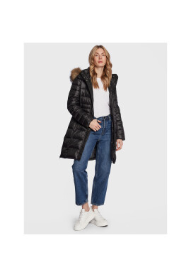 Frieda & Freddies Пухено яке 8884C Черен Regular Fit - Pepit.bg