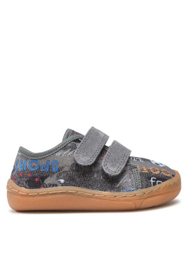 Froddo Сникърси Barefoot Canvas G1700358-7 M Сив - Pepit.bg