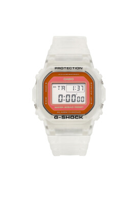G-Shock Часовник DW-5600LS-7ER Бял - Pepit.bg