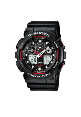 G-Shock Часовник GA-100-1A4ER Черен - Pepit.bg