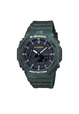 G-Shock Часовник GA-2100FR-3AER Зелен - Pepit.bg