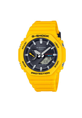 G-Shock Часовник GA-B2100C-9AER Жълт - Pepit.bg