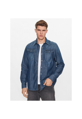 G-Star Raw дънкова риза D12698-D311-D891 Син Regular Fit - Pepit.bg