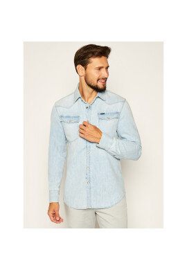 G-Star Raw Риза D12697-D013-424 Син Slim Fit - Pepit.bg