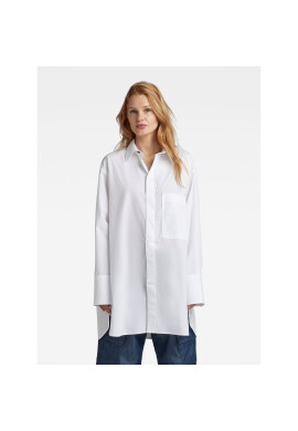 G-Star Raw Риза D22492-4481-110 Бял Oversize - Pepit.bg
